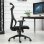Vinsetto Silla de Oficina Ergonómica y Ajustable Negra