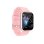 Watchuu X Series Bluetooth 41mm TFT Rosa Impermeabile IP67 Monitoraggio SpO2 Pressione