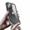 Nueboo Funda Waterproof Negra para iPhone 12 Mini