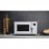 Cecotec GrandHeat 2300 Flatbed Touch White Microondas 23L 800W Blanco