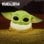 Lampada da tavolo Paladone Baby Yoda