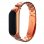 Cooles roségoldenes Stahlarmband für Xiaomi Mi Band 5 / 6 / 7 / Amazfit Band 5