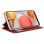Cool Funda Flip Cover Liso Rojo Samsung Galaxy A42 5G