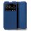 Cool Capa Flip Cover Liso Azul para Samsung Galaxy A42 5G