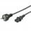 Goobay Cable de Alimentación para CPU Recto C13 3m Negro