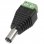 Goobay Conector DC Macho 5.5x2.1mm Negro