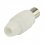 Goobay Connecteur CEI Mâle Droit 7mm Blanc