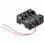 Goobay Portapilas para 8 Pilas LR6 AA Negro