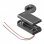Goobay Portapilas con Interruptor para 2 Pilas LR6 AA Negro
