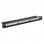 Goobay Panneau de Brassage 24 Ports Cat.6 UTP 1U Noir