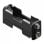 Goobay Portapilas para 2 Pilas FR6/HR6/LR6 Negro