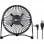Goobay Ventilador Sobremesa USB Negro