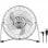 Goobay Ventilador Sobremesa USB 20 cm Gris