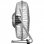 Goobay Ventilador Sobremesa USB 20 cm Gris
