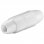 Goobay Empalme Cable Coaxial Tipo Tornillo Hembra/Hembra Blanco
