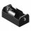 Goobay Portapilas para 1 Pila FR14/HR14/LR14 Negro