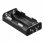 Goobay Portapilas para 4 Pilas FR14/HR14/LR14 Negro
