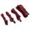 Corsair Premium Kit de Inicio Cables PSU Tipo 4 Gen 4 Rojo/Negro