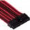 Corsair Premium Kit de Inicio Cables PSU Tipo 4 Gen 4 Rojo/Negro