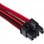 Cavi PSU Corsair Premium Starter Kit Tipo 4 Gen 4 Rosso/Nero