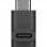 Goobay Adaptateur pour 2 Câbles USB-C Noir