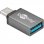 Goobay 56621 Kabeladapter USB-C USB 3.0 female (Type A) Grau