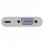 Goobay Hub USB-C/VGA para USB-C Macho/Fêmea 0.15 m Branco