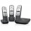 Gigaset A415A Trio Teléfonos Inalámbricos DECT Negro