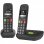 Gigaset E290A Teléfono Inalámbrico Duo Negro