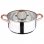 Bergner Infinity Chefs Cacerola con Tapa Acero Inoxidable 24x10.5cm