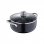 Bergner Masterpro Prochef Cacerola con Tapa Aluminio Prensado 20cm Negra