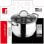 Bergner Gourmet Cacerola con Tapa 5.6L 24x13.5cm Acero Inoxidable