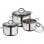 Bergner Classic Batería de Cocina 6 Piezas Acero Inoxidable