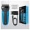 Braun Series 3 Shave & Style 310BT Afeitadora Inalámbrica Negra/Azul