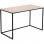 Adec Mia Escritorio de Oficina 120x60cm Roble/Negro