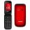Telefunken S440 Teléfono para Mayores Rojo