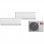 Condizionatore d'aria multisplit Infiniton MULTI-2320 con pompa di calore 2500/2500 Frigories