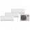 Infiniton MULTI-3330 Aire Acondicionado Multi Split con Bomba de Calor 2500/2500/2500 Frigorías