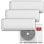 Infiniton MULTI-3330 Aire Acondicionado Multi Split con Bomba de Calor 2500/2500/2500 Frigorías