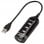 Hub PC Hama USB 2.0 15 cm Nero