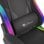 Sedia da gaming nera Genesis Trit 600 RGB