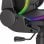 Sedia da gaming nera Genesis Trit 500 RGB