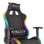Sedia da gaming nera Genesis Trit 500 RGB