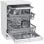 LG DF325FW Lavavajillas Capacidad 14 Cubiertos E Blanco
