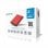 Aisens Caja Externa para Disco Duro 2.5" SATA USB 3.0 Rojo
