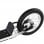 HomCom Patinete con Ruedas Grandes Blanco