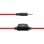 Canyon HSC-1 Auriculares Gaming Negro/Rojo