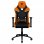 Sedia da gaming ergonomica ThunderX3 TC5 arancione