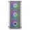 Mars Gaming MCEX Cristal Templado RGB USB 3.0 Blanca