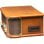 Tocadiscos Denver MCR-50MK3 5W RMS AUX USB Tracción Correa Cassette CD Madera